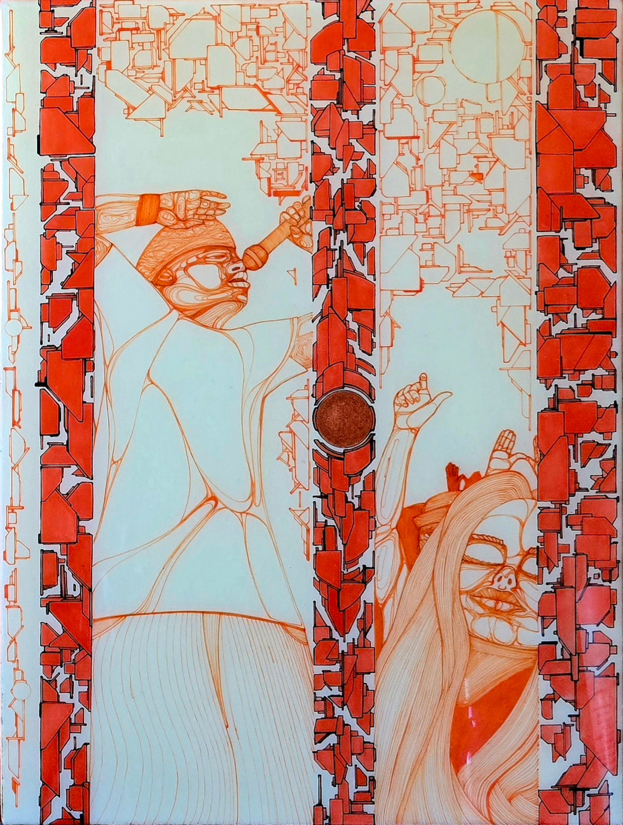 "The Jam" 9x12