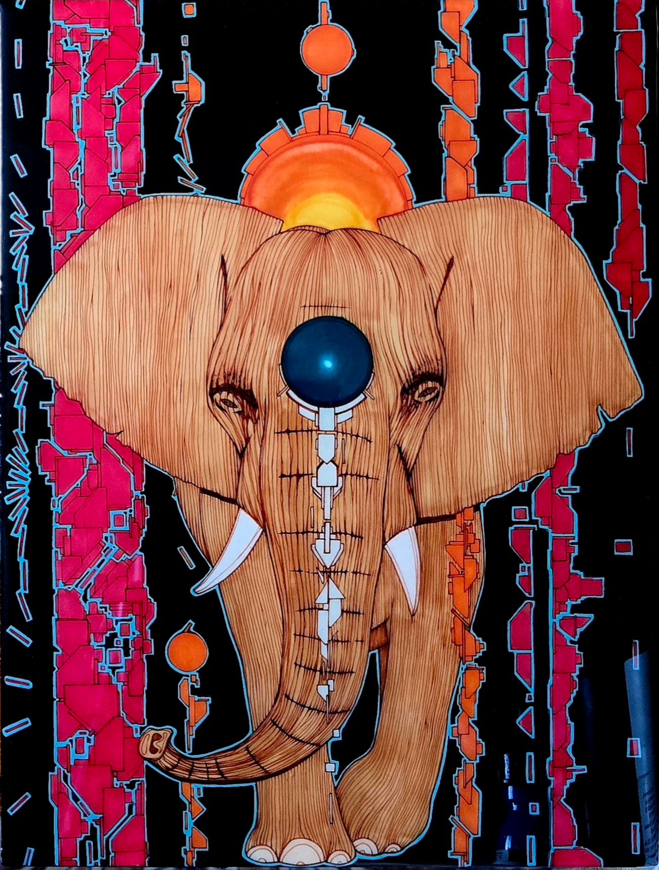 "Wisdom" 9x12
