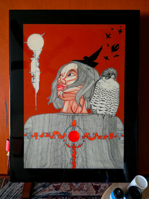 "Find Away" 18x24