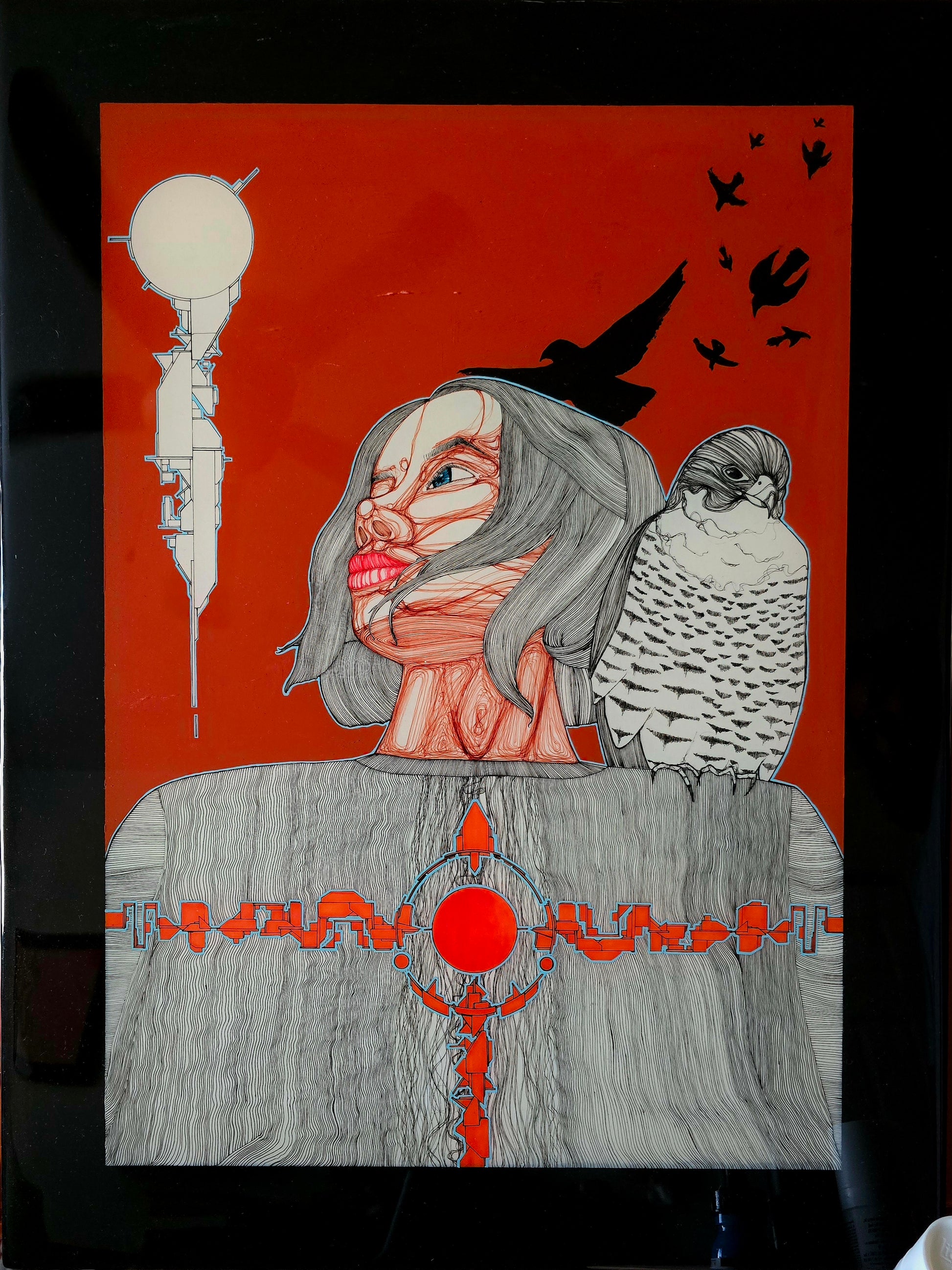 "Find Away" 18x24