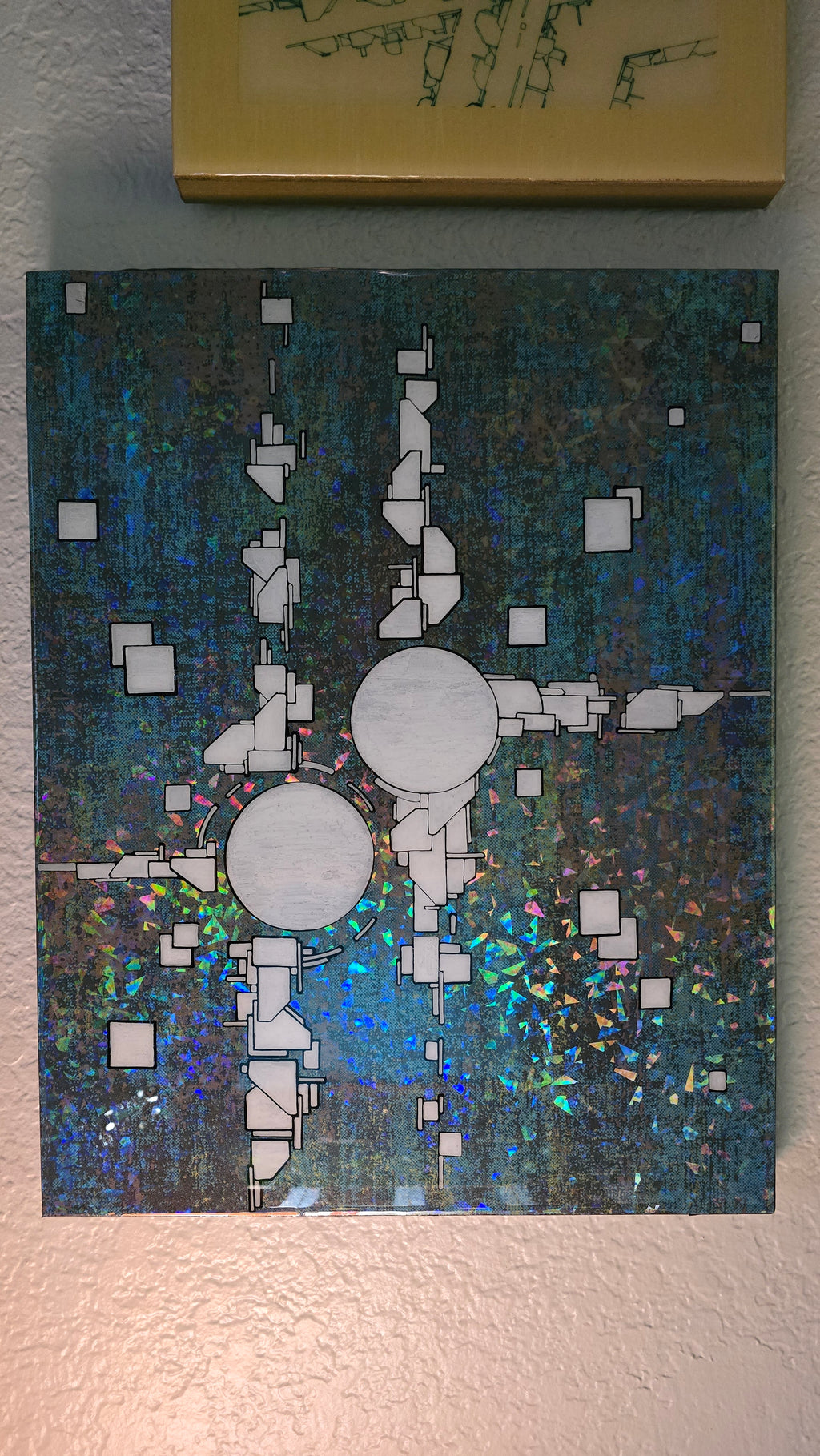 "Holographic" 11x14